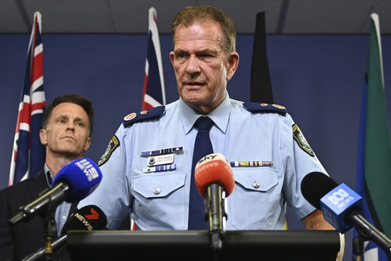 Australian police say they foiled possible antisemitic attack after finding explosives-filled trailer