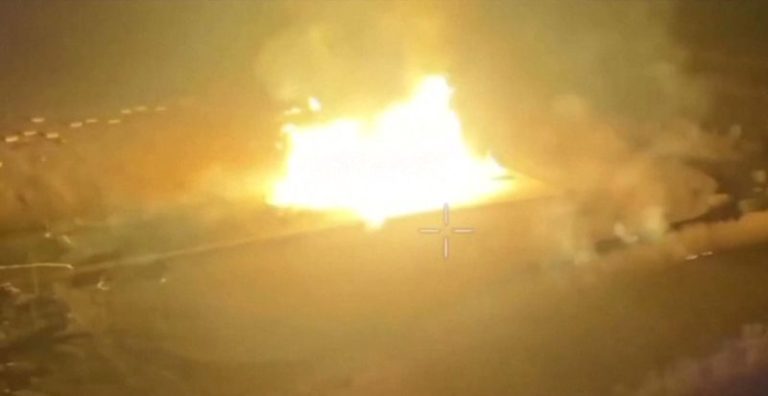 Russia and Ukraine trade blame over attack on Russian gas metering station