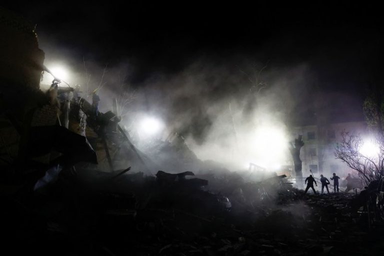 Russia launches deadly strikes on Ukraine’s capital as Trump accuses Zelensky of harming peace talks